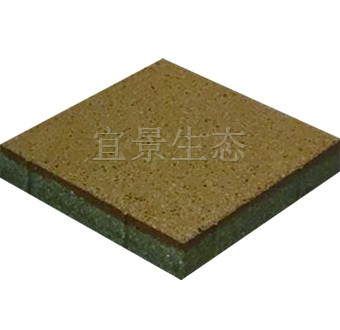 Ecological ceramic sintered porous brick - moisturizing properties